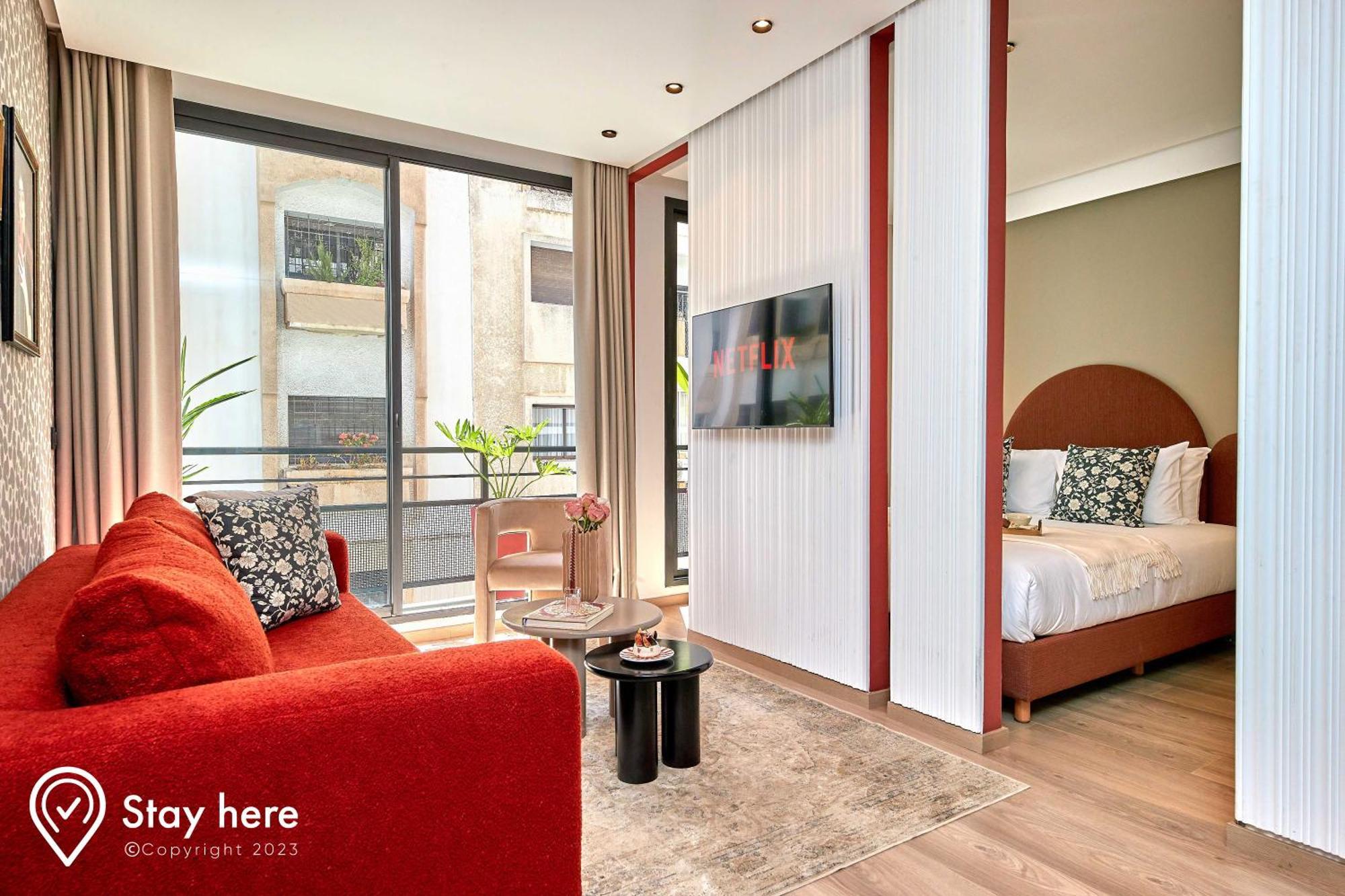 Stayhere Casablanca - Maarif - Elite Residence Exterior foto